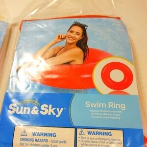 NWOT Sun & Sky Swim Rings